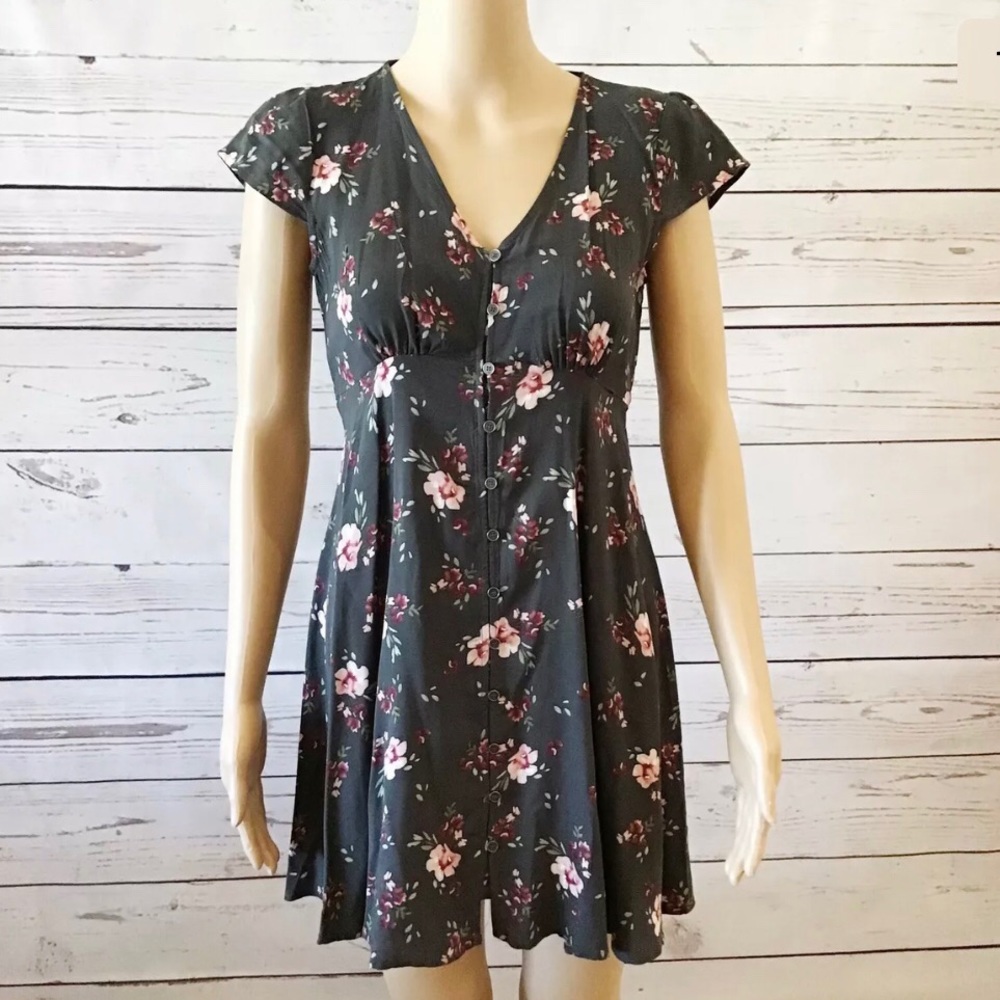 Aeropostale Button Down Shirt Dress NWT